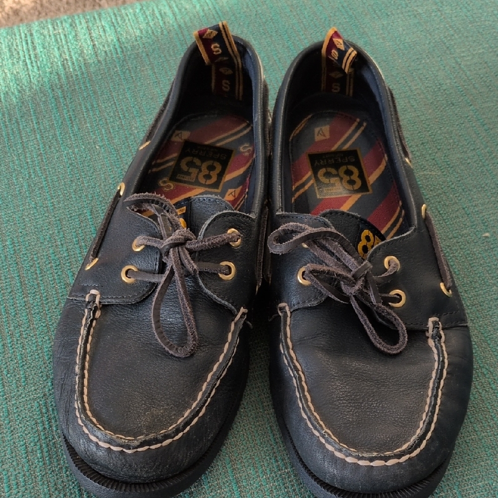 Sperry Blue Boat Shoes Classic Nautical Style